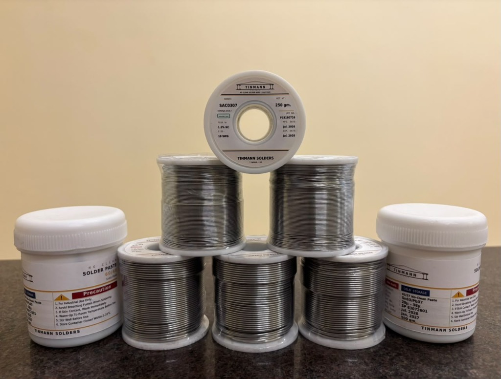 Tinmann Solder Wire and Solder Paste Products